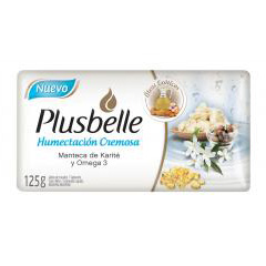 Jabon De Tocador Cremoso Plusbelle 125 Gr