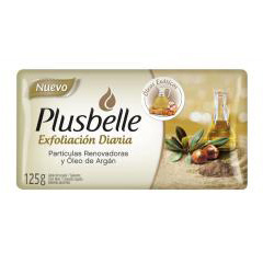Jabon De Tocador Exfoliante Plusbelle 125 Gr