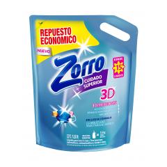 *JABON LIQ. ZORRO 3D REG. 1,5 LT. DY
