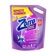 JABON LIQUIDO ZORRO SUAVIZANTE D.P 1.5 LT