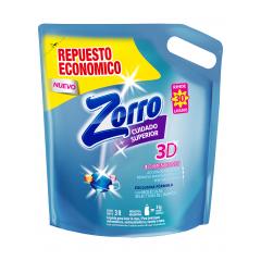 JABON LIQ. ZORRO 3D REG. 3LT DY