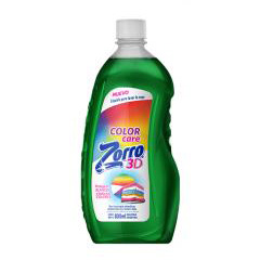 JABON LIQ. ZORRO 3D COLOR CARE 800ML BOT.
