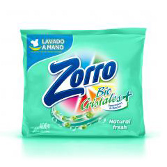 JABON ZORRO REG.BIO CRIST. X 400 G