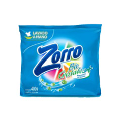 Jabon En Polvo Clasico Zorro 400 Gr