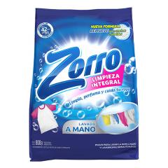 JABON EN POLVO ZORRO L.MANO CLASICO 800 GR