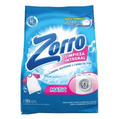 JABON EN POLVO ZORRO MATIC CLASICO 800 GR