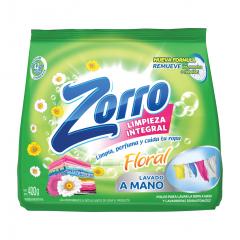 JABON ZORRO REG. FLORAL X 400 GR
