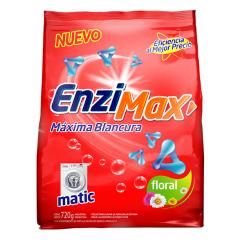 Jabon En Polvo Fragancia Floral Clasico Enzimax Matic 720 Gr