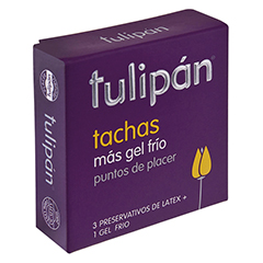 Preservativos Tachas Violeta Tulipan 3 Un