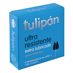 Preservativos Ultrar Azul Tulipan 3 Un