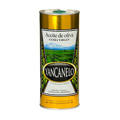 Aceite De Oliva Extra Virgen En Lata Yancanelo 1 Lt