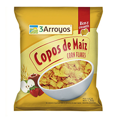 COPOS DE MAIZ 3 ARROYOS 150 GR