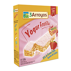 BARRA CEREAL TRES ARROYOS YOG. FRUT. 6UN 138G