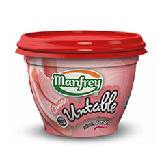 Queso Untab. Manfrey Jamón X 180Grs.