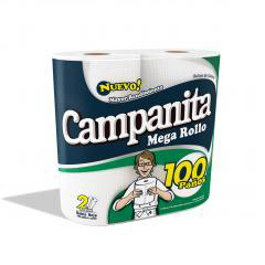 ROLLO COCINA CAMPANITA MINI MEGA 2 X 100UN.