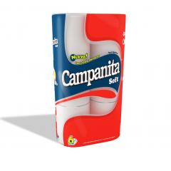 PAPEL HIG.CAMPANITA SOFT X 6
