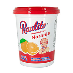 Mermelada Raulito Naranja X 500Gr