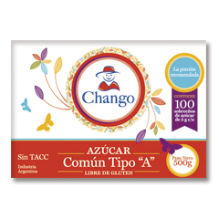 AZUCAR CHANGO X 100 SOB. X 500G
