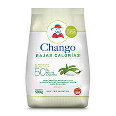 AZUCAR CHANGO BAJAS CALORIAS 500G DY
