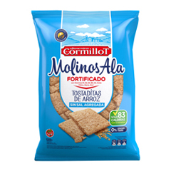 TOSTADITAS MOLINOS ALA ARROZ S/SAL 120G