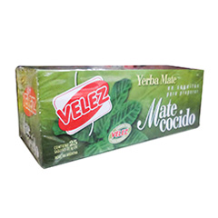 mate cocido velez 25 saq.