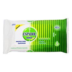 TOALLAS HUM. ESPADOL ANTIBACT. X 10UN