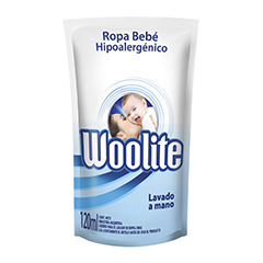 Jabón Líquido Woolite Ropa Bebé Hipoalergénico Lavado A Mano x 120 Ml.