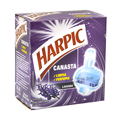 DES.INODOROS HARPIC AZUL CANASTA LAVANDA