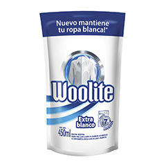 Jabón Líquido Woolite Extra Blanco x 450 Ml.