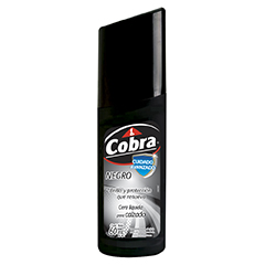 CERA LIQ. COBRA P/CALZADO NEGRO 60ML