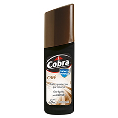 CERA LIQ. COBRA P/CALZADO CAFE 60ML