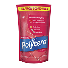 CERA POLYCERA AUTOB.ROJO DY 400ML