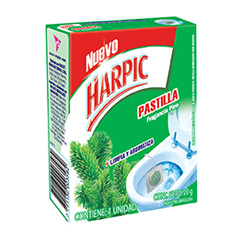 Pastilla Inodoro Pino Harpic 1 Un