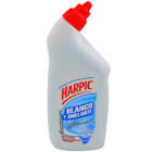 Gel limpia inodoros Harpic triple accion blanqueador x 500ml