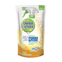 DETTOL ESPADOL COCINA POWER DY 450ML