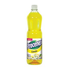   Limpiador Liquido Pisos Limon Procenex 900 Ml 