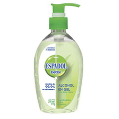 ALCOHOL DETTOL ESPADOL GEL A/V 200ML