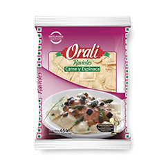 ORALI RAVIOLES ESP-CARNE 454GR
