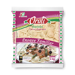 ORALI RAVIOLES CARNE 1KG