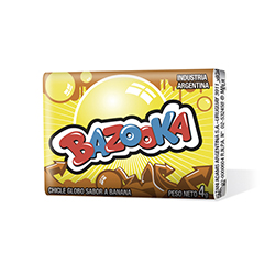 Chicle Banana Bazooka 120 Un