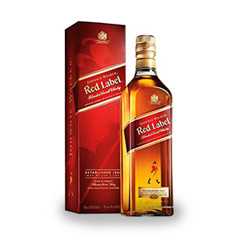 WHISKY JOHNNIE WALKER RED LABEL X 750 ESTUCHE