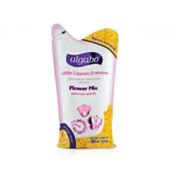 JABON LIQUIDO ALGABO CREMOSO FLOWER MIX 300 D.PACK ML