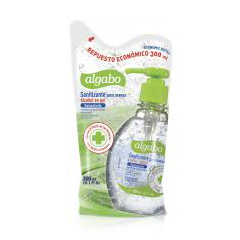 Alcohol En Gel Sanitizante En Doypack Algabo 300 Ml
