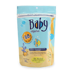 TOALLITAS HUMEDAS BABY ALGABO CLINICA 80 UN