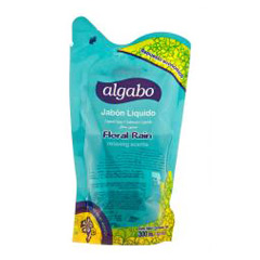 JABON LIQUIDO ALGABO FLORAL RAIN D.PACK 300 ML
