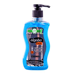 GEL ALGABO CAP. C/VAL. 4 FIJ. FUERTE X 500ML