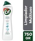 Limpiador cremoso Cif crema aroma limon x 750 gr.