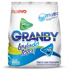 Jabón En Polvo Granby Matic 800Gr