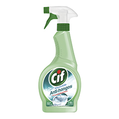   Limpiador Antihongos Ultra Blanco Con Lavandina Cif 500 Ml 