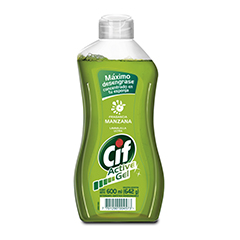 Cif Detergente Active Gel Aroma Manzana 600 Ml